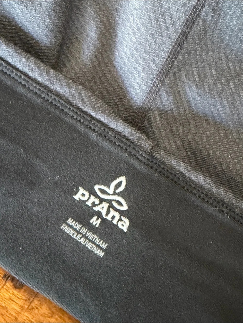 prAna Misty High-Waist Textured Jacquard Ruched Ankle Leggings, Medium - Picture 5 of 7